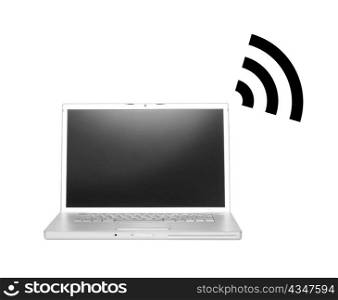 Laptop with wifi