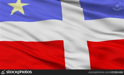 Lares 1956 City Flag, Country Puerto Rico, Closeup View. Lares 1956 City Flag, Puerto Rico, Closeup View