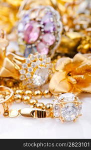 Large collection of gold jewellery