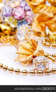 Large collection of gold jewellery