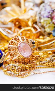 Large collection of gold jewellery