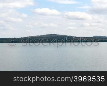 Large dam,ubonratchathani Thailand