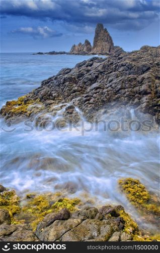 Las Sirenas Reef, Mermaids Reef, Cabo de Gata Nijar Natural Park, Biosphere Reserve, Almeria, Andalucia, Spain, Europe
