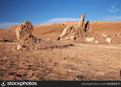 Las Tres Marias (The Three Marys), Valle de la Luna (Moon Valley), Atacama Desert, Chile