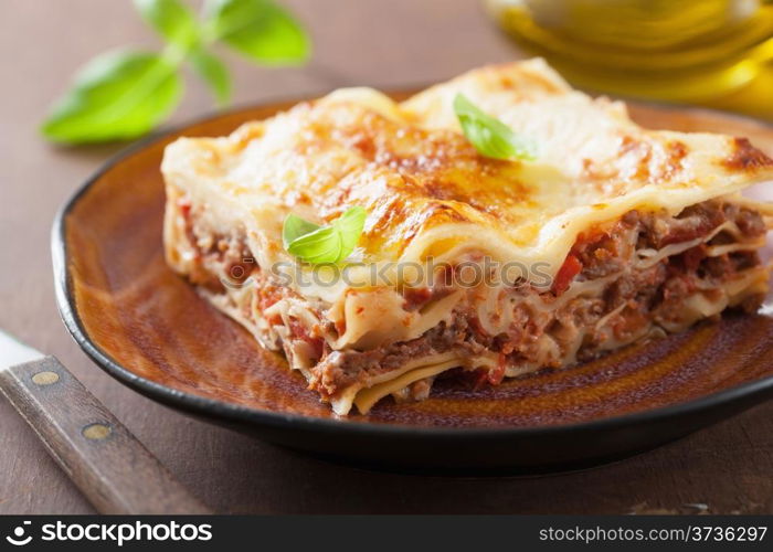 lasagna bolognese