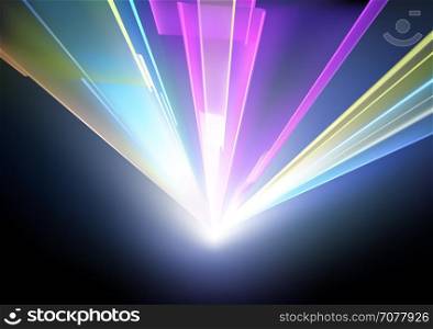 Laser Disco Lights Background