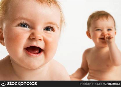 Laughing Baby Girls