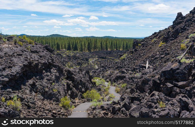 Lava Butte in Newberry National Volcanic Monument