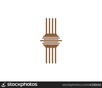 law logo vector template design