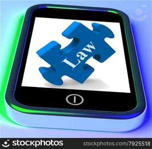. Law Smartphone Meaning Legislation And Justice Information Online