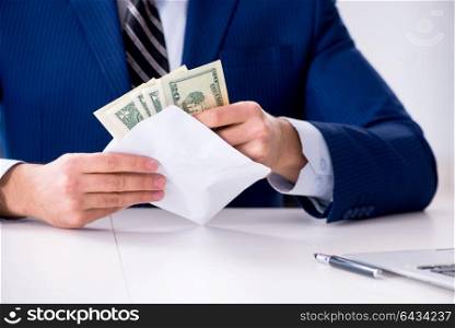 Lawyer being offered bribe for his services