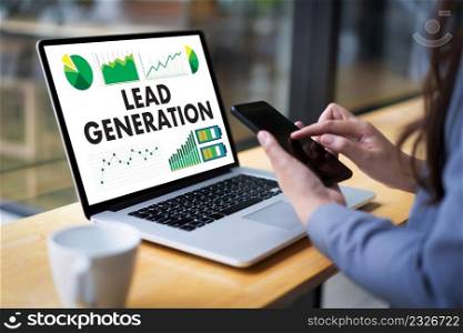 LEAD GENERATION Business Funnel marketing process
