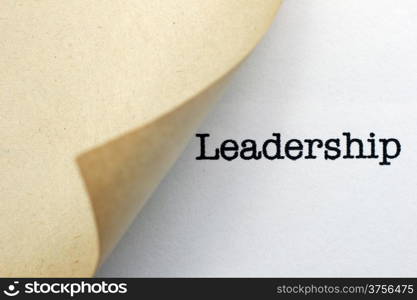 Leadership