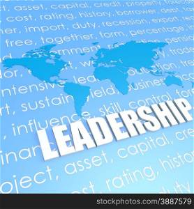 Leadership world map