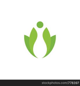 leaf logo template