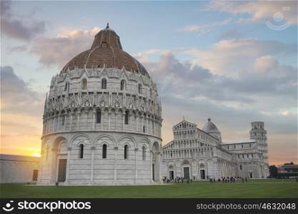 Leaning Tower of Pisa. Italy. Europe