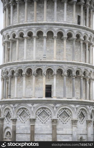 Leaning Tower of Pisa. Italy. Europe