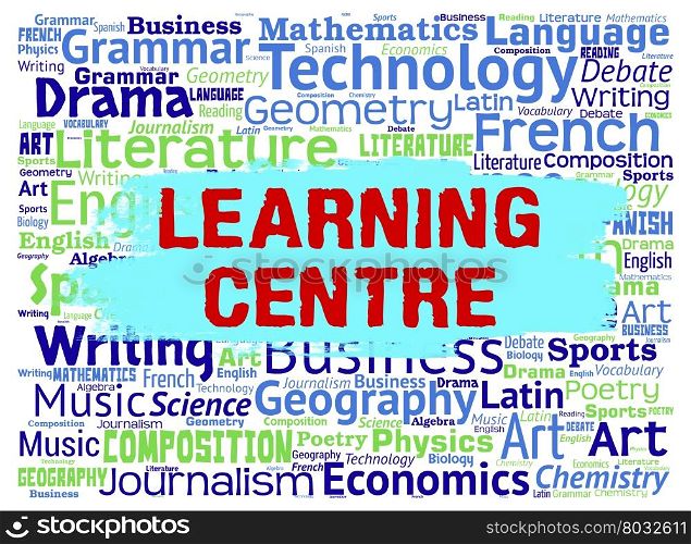 Learning Centre Indicating Education Tutoring And Learned