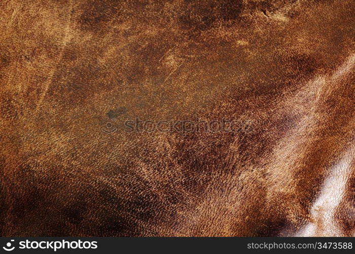 leather background macro close up