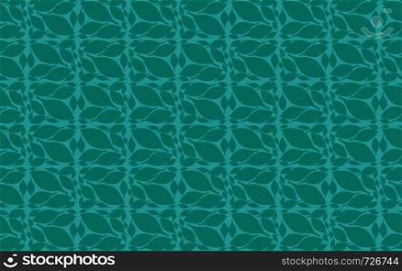 Leaves pattern with endless background, 3D rendering
