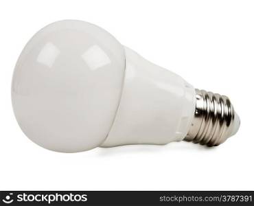 led bulb light isolated on white background