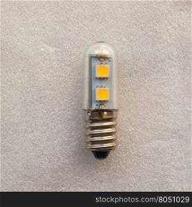 Led light E14 screw. Led (Light Emitting Diod) light with E14 screw