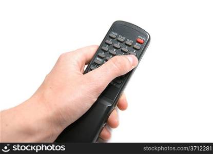 left arm with remote control