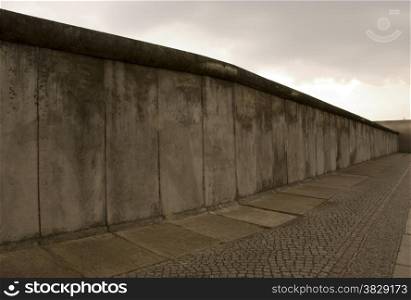 Left part of the berlin wall
