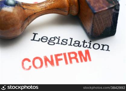 Legislation - confirm