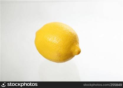 Lemon isolated in white background