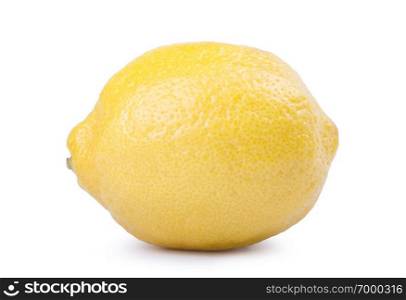 Lemon isolated on white background. With clipping path