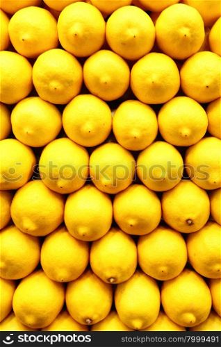 Lemons close-up, may be used as background