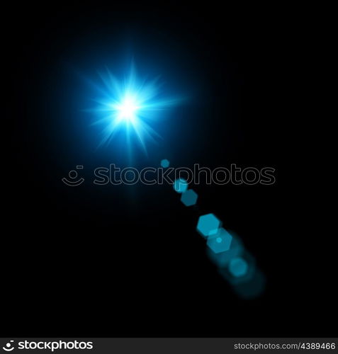 Lens Flare. Abstract lighting backgrounds for your design