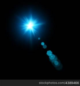 Lens Flare. Abstract lighting backgrounds for your design