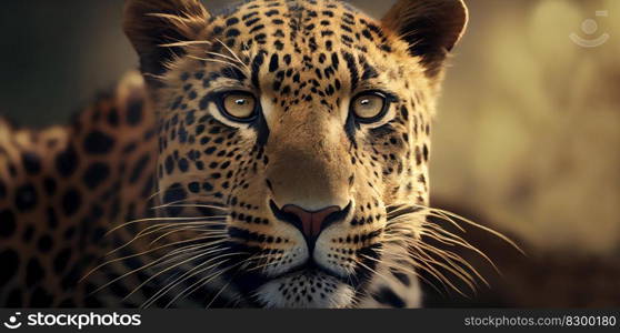 Leopard lurking in a rainforest at night portrait. Ai Generated illustration. . Leopard lurking in a rainforest at night portrait. Ai Generated. 
