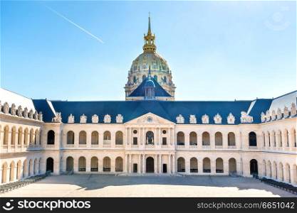 Les Invalides in Paris - Great Court museum