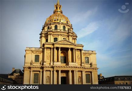 Les Invalides is a complex of museum and tomb in Paris,Napoleon&rsquo;s remains bury in here.