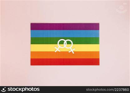 lesbian couple icon rainbow flag