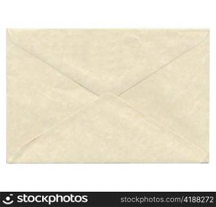 Letter. Letter or small packet envelope isolated over white