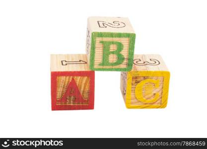 Letters Blocks ABC