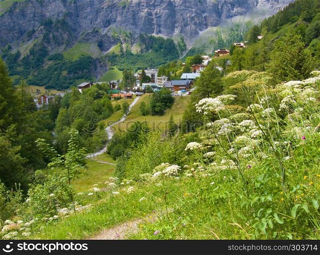leukerbad,valais,suisse