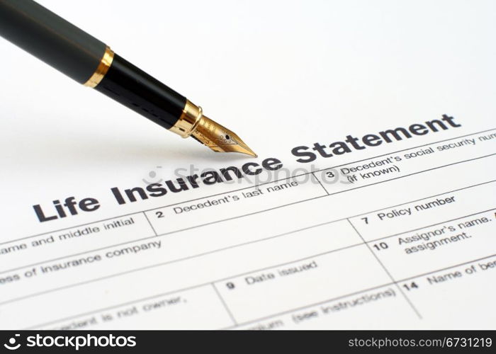 Life insurance statement