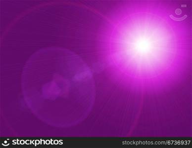 light abstract background with rays of light