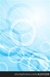 Light blue abstract background. Vector illustration eps 10