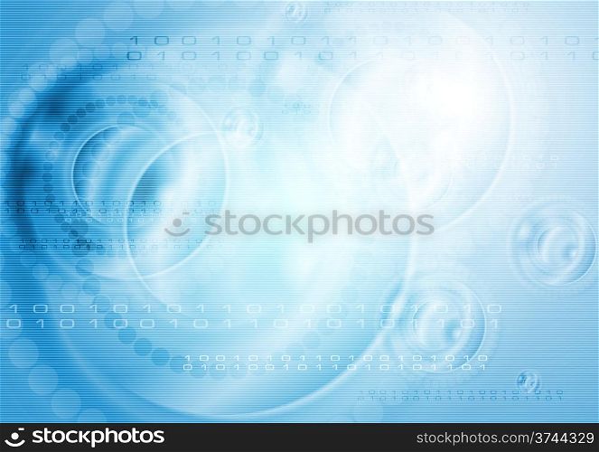 Light blue abstract creative background