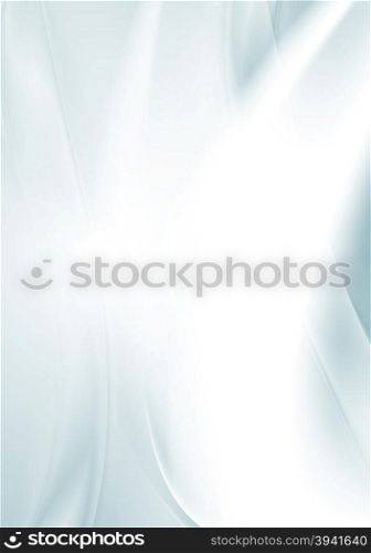 Light blue smooth waves abstract background