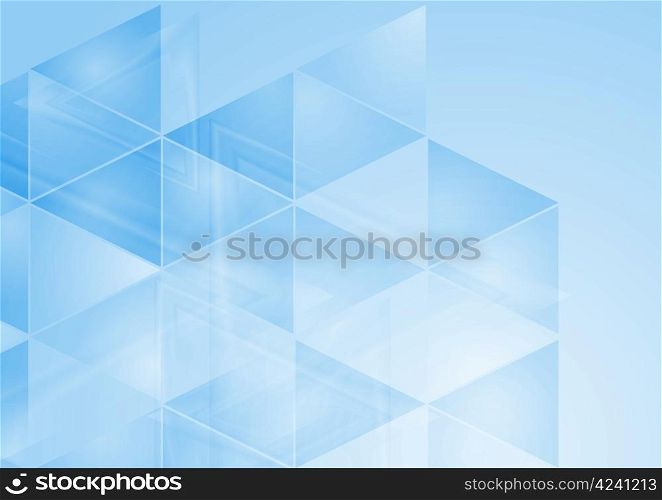 Light blue tech background. Eps 10 vector design