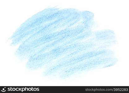 Light blue watercolor brush strokes, may be used as a background