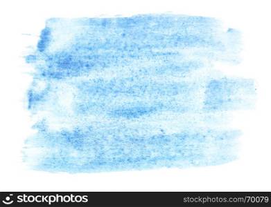 Light blue watercolor strokes - abstract background