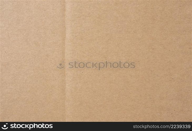 Light brown Paper texture background, kraft paper horizontal with Unique design of paper, Soft natural paper style For aesthetic creative design